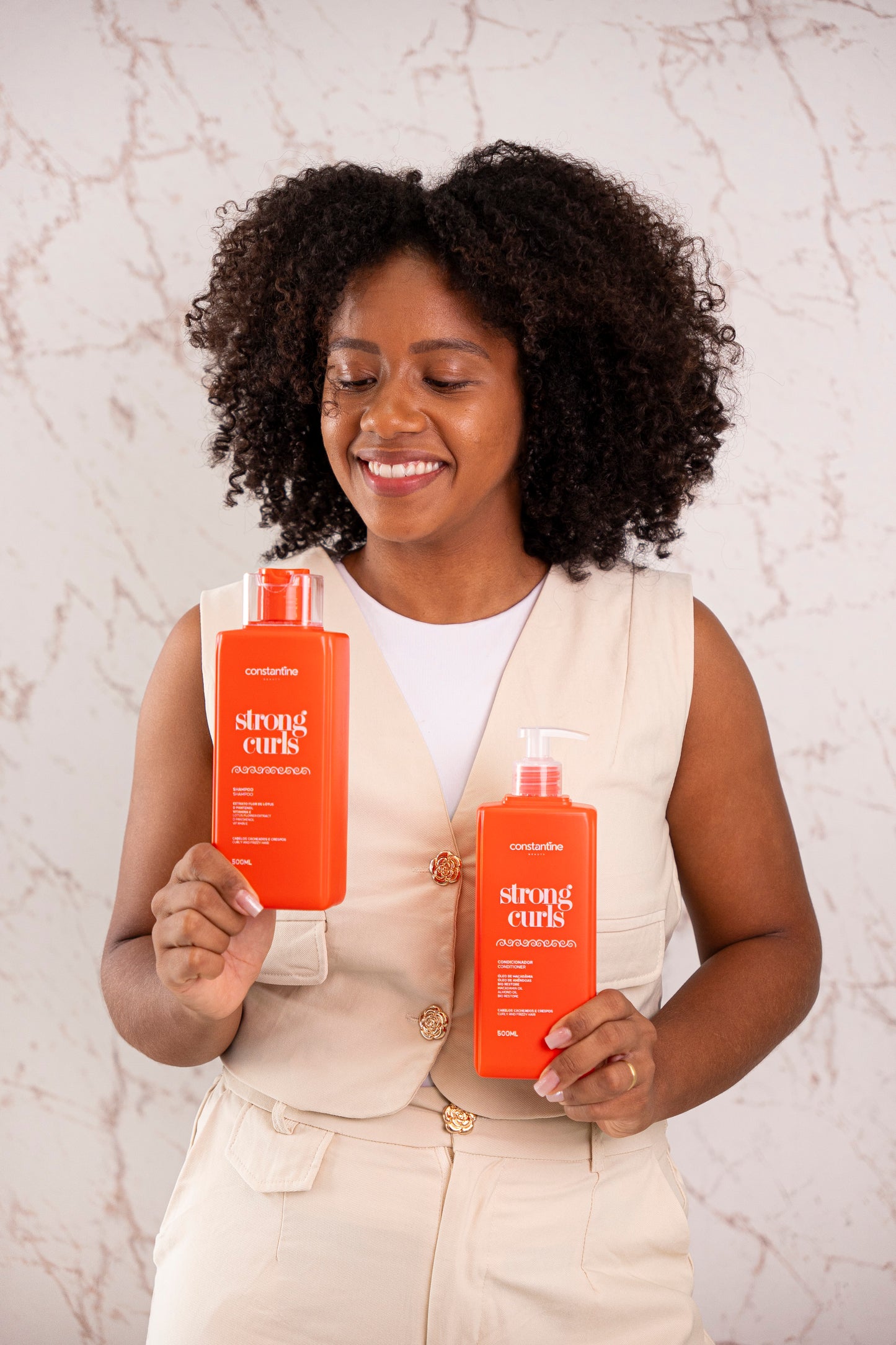 Kit Strong Curls 5 Passos